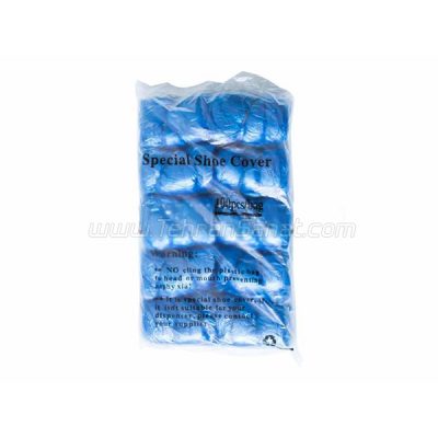 نایلون کاور کفش وارداتی PE بسته 100 عددی -کد 3216